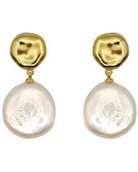 VicStoneNYC Fine Jewelry - Moon And Ocean Pearl Love Story Earrings - Lyst