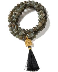 Goddess Charms - Success & Manifestation Mala Hanuman Labradorite - Lyst