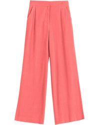 Louche - Tilde Linen Mix Straight Leg Trouser - Lyst