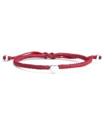 Harbour Uk - Heart Rope Bracelet - Lyst
