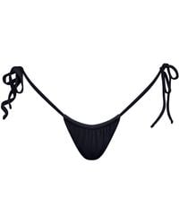 Mihara - Calliope Tie String Bikini Bottoms - Lyst