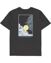 Anchor and Crew - Heather Santorini Landmark Organic Cotton T-Shirt - Lyst