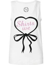 Conquista - Printed Sleeveless Top - Lyst