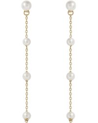Lisa&Co. - Earrings Pearl Drip Drop - Lyst