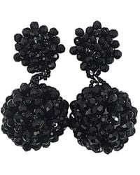 Fairchild Baldwin - Orb Earrings Jet - Lyst