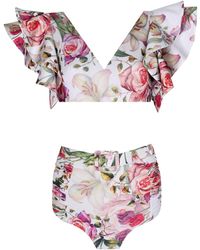 Nur Karaata - Cosmos Bianca Bikini Set - Lyst