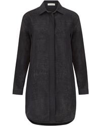 The Summer Edit - Charley Luxe Linen Shirt Dress - Lyst