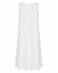 Luella Fashion - Lisette Sleeveless V-Neck Linen Dress - Lyst