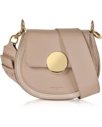 Le Parmentier - Yucca Suede & Leather Shoulder Bag - Lyst