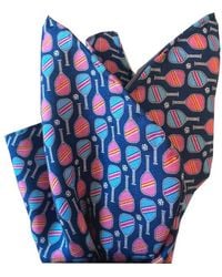 Lazyjack Press - Just Dink It Pocket Square - Lyst