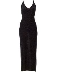 Maison Bogomil - Fine Knit Sequin Long Dress - Lyst