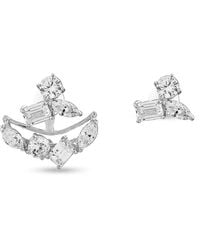 SALLY SKOUFIS - Emergence Ear Jacket With Made Cz Diamond Stimulant - Lyst