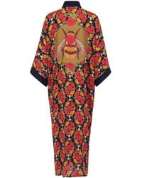 Henelle - Night Bloom Kimono - Lyst