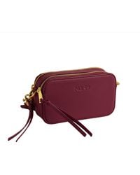 No.49 Handbags - Kiki Burgundy Camera Bag - Lyst