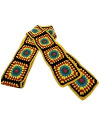 Ana Chic - Sunburst Granny Square Handmade Crochet Scarf - Lyst