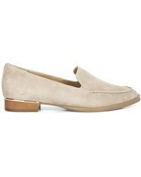 Rag & Co - Neutrals Anna Taupe Suede Leather Loafers By Rag & Co - Lyst
