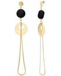 Rejected Hearts Club - Coco Alter Ego Dangle Snake Chain Earrings - Lyst