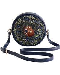 Fable England - X Chloe Giordani Dormouse Embroidered Round Saddle Bag - Lyst