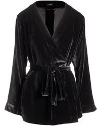 Je Mérite (I Deserve) - Silk Velvet Short Robe - Lyst