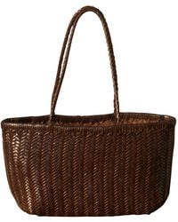 Rimini - Zigzag Woven Leather Handbag 'Viviana' - Lyst