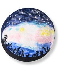 Heartfelt Layers - Aurora Forest Hand Felted Wool Beret - Lyst