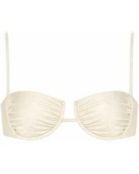 Montce - Neutrals Cream Silkie Simonette Bikini Top - Lyst