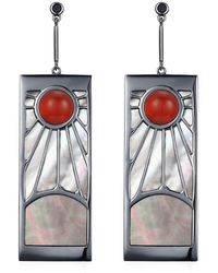 Azura Jewelry New York - Demon Slayer Hanafuda Earrings Vermeil - Lyst