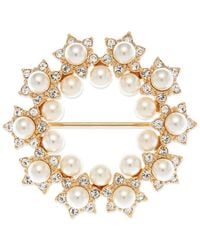 Grosse - Pearl & Crystal Statement Brooch, Series Trésor - Lyst