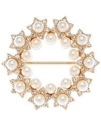 Grosse - Pearl & Crystal Statement Brooch, Series Trésor - Lyst