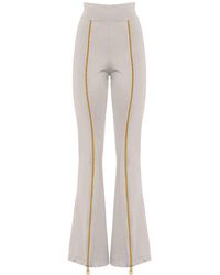 ANTONINIAS - Neutrals Zipnisa Elegant Pants With Zip In - Lyst