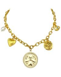 Eyeconic by Samar Ajram - Nadia Multi Charms Necklace - Lyst