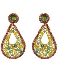 Lavish by Tricia Milaneze - Candy Color Remi Handmade Crochet Earrings - Lyst