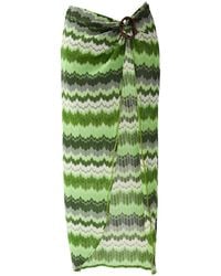 Aulala Paris - Coastal Forests Broderie Beach Sarong - Lyst