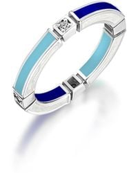 C|Nd|N by Candan Balto - Megaron & Blues Enamel Ring - Lyst