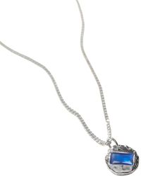Muru - Mini September Birthstone Necklace - Lyst