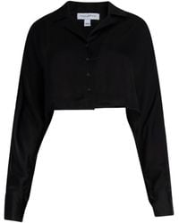 Circular Path - Crop Dolman Shirt - Lyst