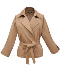 Smart and Joy - Double Breasted Coton Trench-Jacket - Lyst