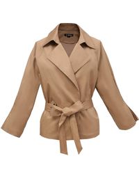 Smart and Joy - Double Breasted Coton Trench-jacket - Lyst