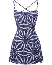 Sanctumum - Santorini Mini Summer Dress - Lyst