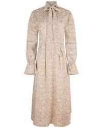 NUMBAT - Margot Cotton Bow Midi Dress - Lyst