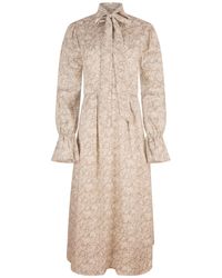 NUMBAT - Margot Cotton Bow Midi Dress - Lyst