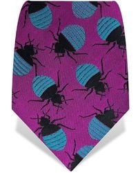 Gresham Blake - Fuchsia & Bed Bugs Tie - Lyst
