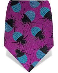 Gresham Blake - Fuchsia & Bed Bugs Tie - Lyst