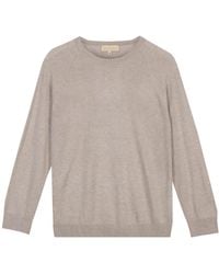 Bel Cashmere - Chelsea Cashmere And Silk Sand Sweater - Lyst