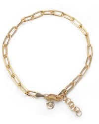 The Jewellery Store London - Paper Clip Bracelet - Lyst