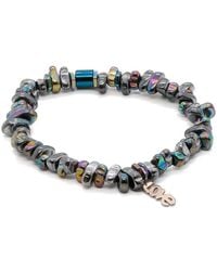 Ebru Jewelry - Hematite Love Bracelet - Lyst