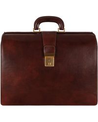 Time Resistance - Large Leather Briefcase - Lyst