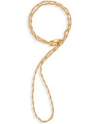 Opium Jewels - Link Chain With Beads - Lyst