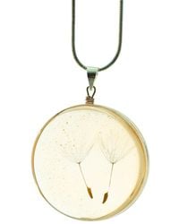 Laura Daili - Glass Pendant A Wish Amber - Lyst