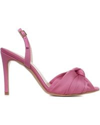 Ginissima - Sofia Satin Sandals, Rose - Lyst